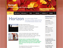 Tablet Screenshot of horizonaustin.com